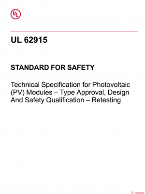 UL 62915 PDF UL 62915 PDF